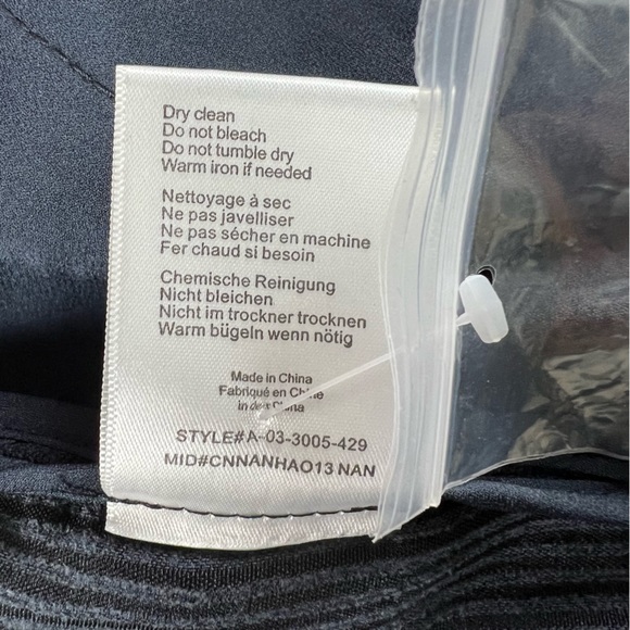 Anine Bing Jocelyn Side Slit Corduroy Trouser Pants Size Medium - Picture 14 of 16